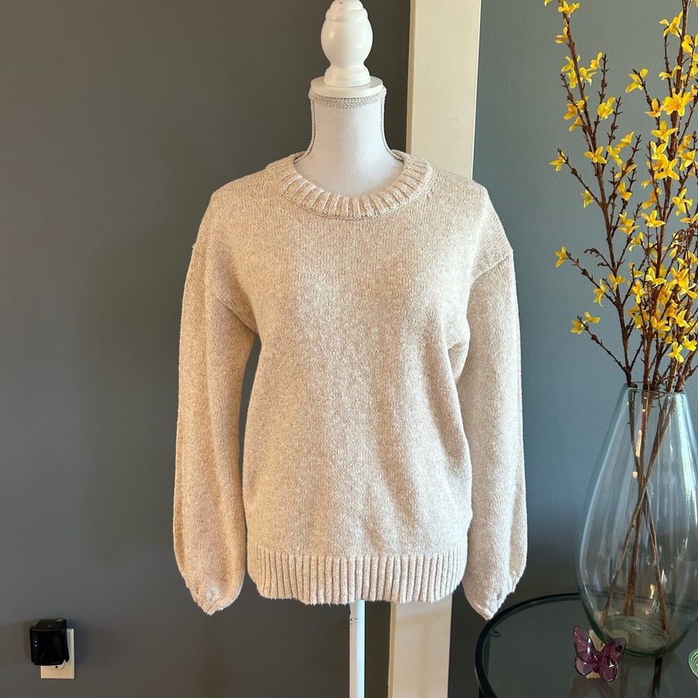 J. Crew Cream Sweater